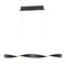 Et2 Pirouette 1-Light 3.25" Wide Black Linear Pendant E24155-BK - alternate 1